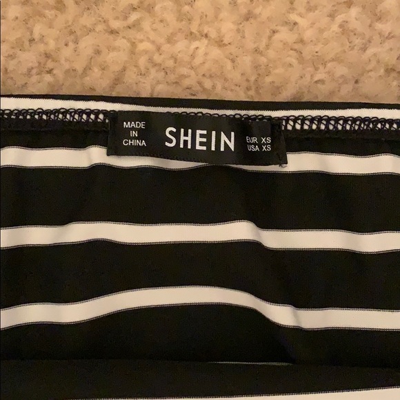 SOLD ⭐️HPx2 Striped tube top romper NEW - Picture 5 of 5